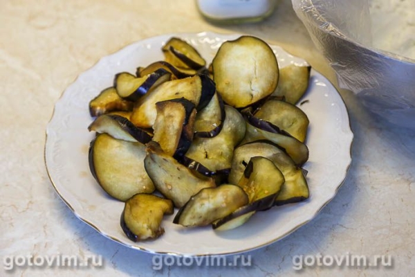 Хрустящие баклажаны с соевым соусом и перцем чили Хрустящие баклажаны с соевым соусом и перцем чили