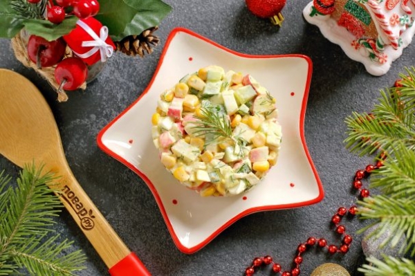 Салат "Снежный краб" Салат "Снежный краб"