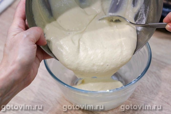 Манник с творогом и бананами в микроволновке Манник с творогом и бананами в микроволновке