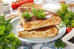 Шарлотка с капустой Шарлотка с капустой