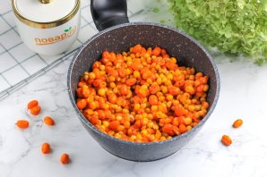 Облепиховый курд Облепиховый курд