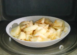 Яблочный джем в микроволновке Яблочный джем в микроволновке