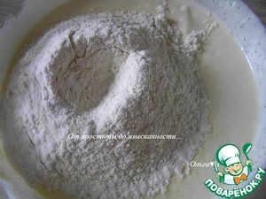 Открытый пирог с вишней Открытый пирог с вишней