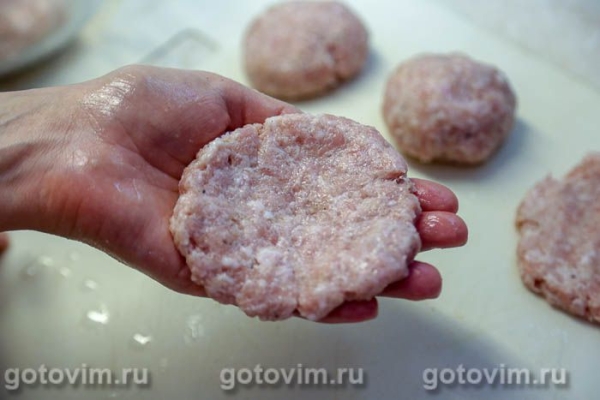 Мясные зразы с кабачками Мясные зразы с кабачками