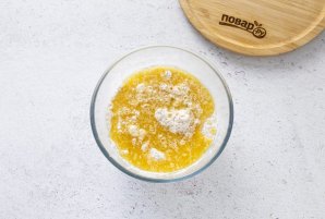 Постный кекс с клюквой Постный кекс с клюквой