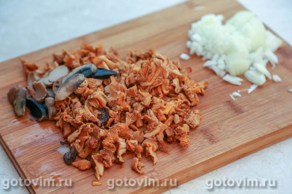 Грибной соус (из лисичек)