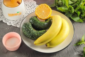 Бананово-огуречное мороженое Бананово-огуречное мороженое