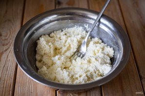 Плетенка с творожной начинкой