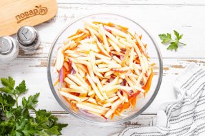 Салат из свежей капусты