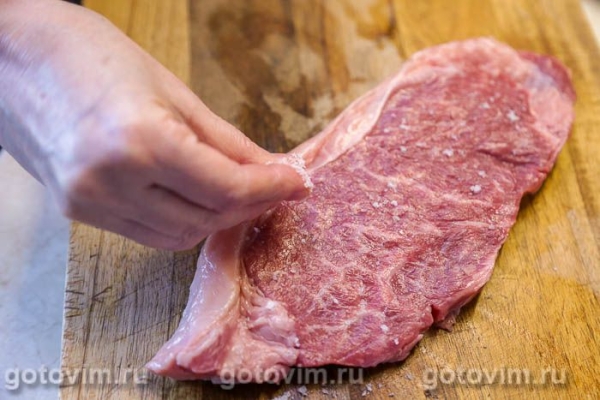 Стейк «Нью-Йорк» из говядины Стейк «Нью-Йорк» из говядины