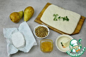 Тарт с грушей и сыром Тарт с грушей и сыром