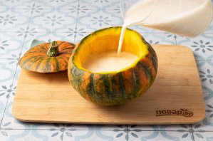 Пшенная каша в тыкве