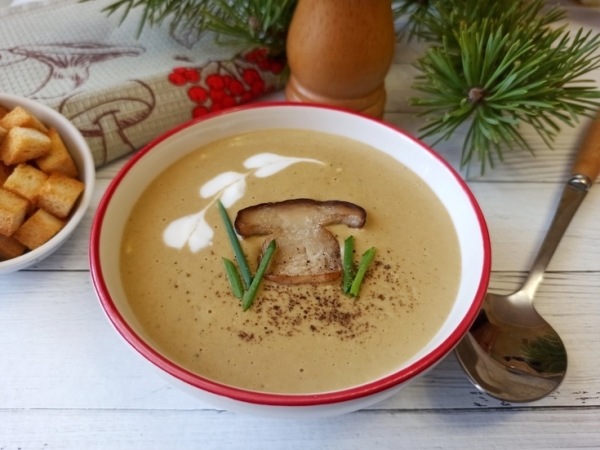Суп-пюре из белых грибов Суп-пюре из белых грибов