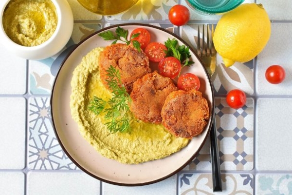 Постные котлеты из моркови