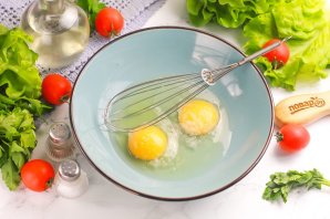 Блинчики с сыром и беконом Блинчики с сыром и беконом