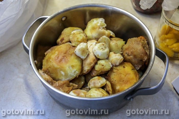 Борщ с маслятами Борщ с маслятами