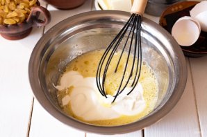 Кулич на сметане