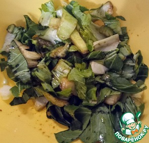 Окономияки с кимчи и чеддером Окономияки с кимчи и чеддером