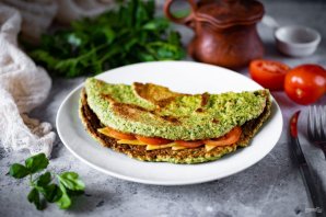 Овсяноблин со шпинатом Овсяноблин со шпинатом