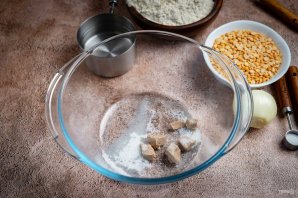 Пирожки с горохом