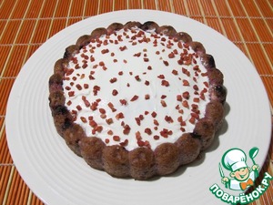 Творожный кекс с ягодами и полентой Творожный кекс с ягодами и полентой