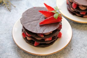 Шоколадный мильфей Шоколадный мильфей