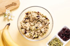 Овсяное печенье с бананом