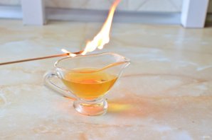 Очищенные креветки "Фламбе" Очищенные креветки "Фламбе"