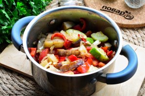 Овощное рагу "Рататуй" Овощное рагу "Рататуй"