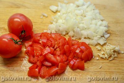 Запеканка из баклажанов с чечевицей