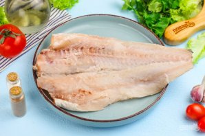 Минтай в фольге в духовке