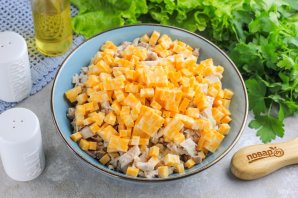 Салат "Гнездо Дракона" на Новый год Салат "Гнездо Дракона" на Новый год