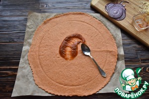 Томатная галета с тунцом