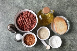 Постные котлеты из фасоли Постные котлеты из фасоли