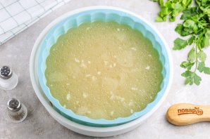 Желе из мясного бульона Желе из мясного бульона