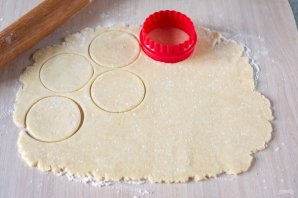 Творожное печенье с сахаром