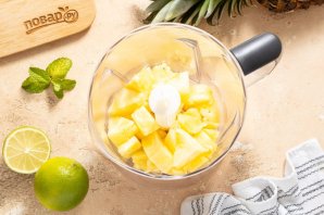 Варенье из ананаса с лаймом и мятой Варенье из ананаса с лаймом и мятой