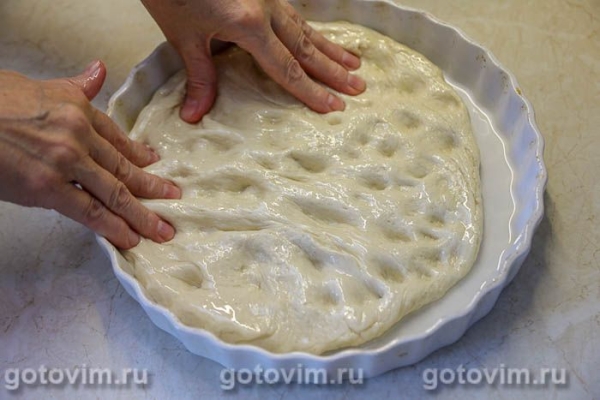 Фокачча с чесноком и чили Фокачча с чесноком и чили