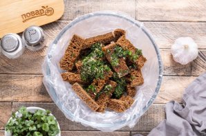 Чесночные гренки