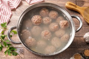 Фрикадельки для супа Фрикадельки для супа