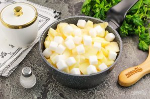 Пюре из яблок