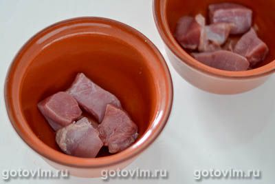 Жаркое из индейки с тыквой и картофелем (в горшочках) Жаркое из индейки с тыквой и картофелем (в горшочках)