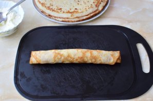 Блины с лососем Блины с лососем