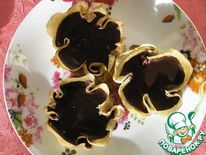 Десерт в блинчике "Имбирь и шоколад" Десерт в блинчике "Имбирь и шоколад"