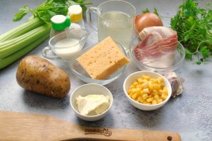 Сырный суп "Чаудер" Сырный суп "Чаудер"