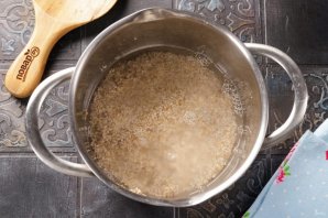 Каша ячневая на молоке