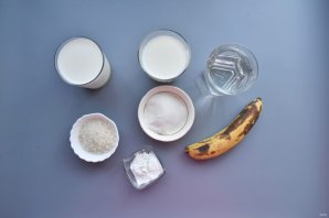 Рисовый пудинг с бананами Рисовый пудинг с бананами