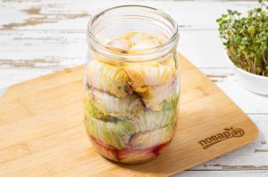 Капуста в капустном плаще