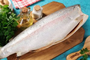 Форель солёная в масле Форель солёная в масле