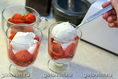 Клубника со сливками Клубника со сливками